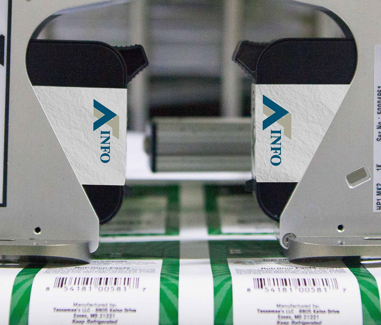 Rollstock Food Labeling with FFS (Form Fill Seal) Machines