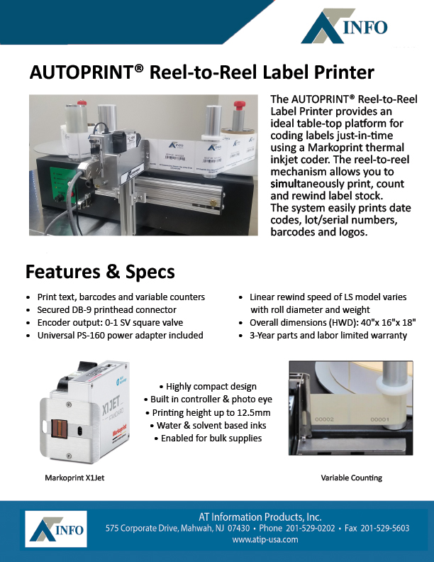 AUTOPRINT-Reel-to-Reel-Label-Printer