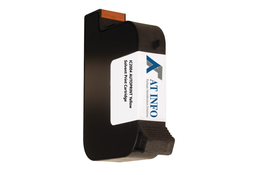 IC2004 AUTOPRINT Yellow Solvent Print Cartridge