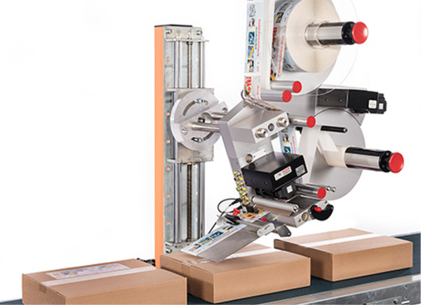 Alpha-HSM Label Applicator side